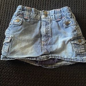 Jean Skirt - sz 24 months